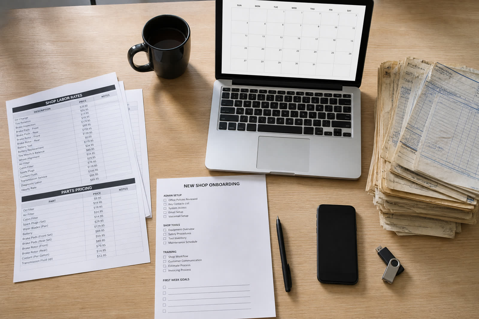 Owner desk metrics
